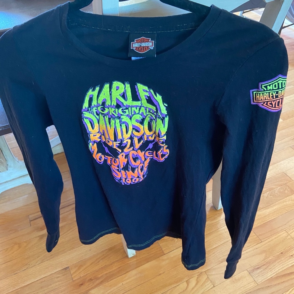 Harley long sleeve tee